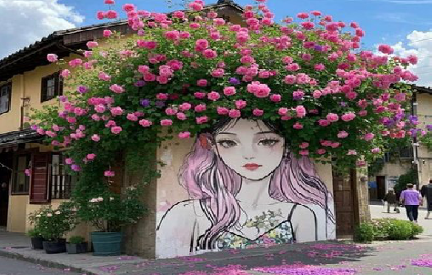 德保怎么设计网红打卡墙绘