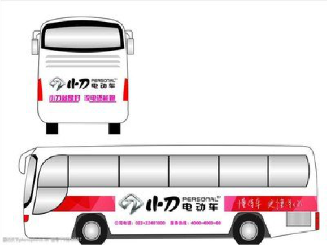 德保公交车身贴如何完美贴合？